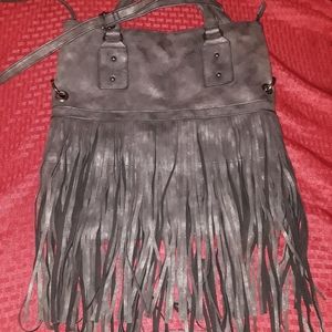 Mossimo Fringe Crossbody Bag